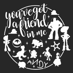 You've Got A Friend In Me Mens T-Shirt - Textual Tees