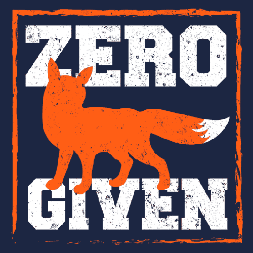 Zero Fox Given T-Shirt - Textual Tees